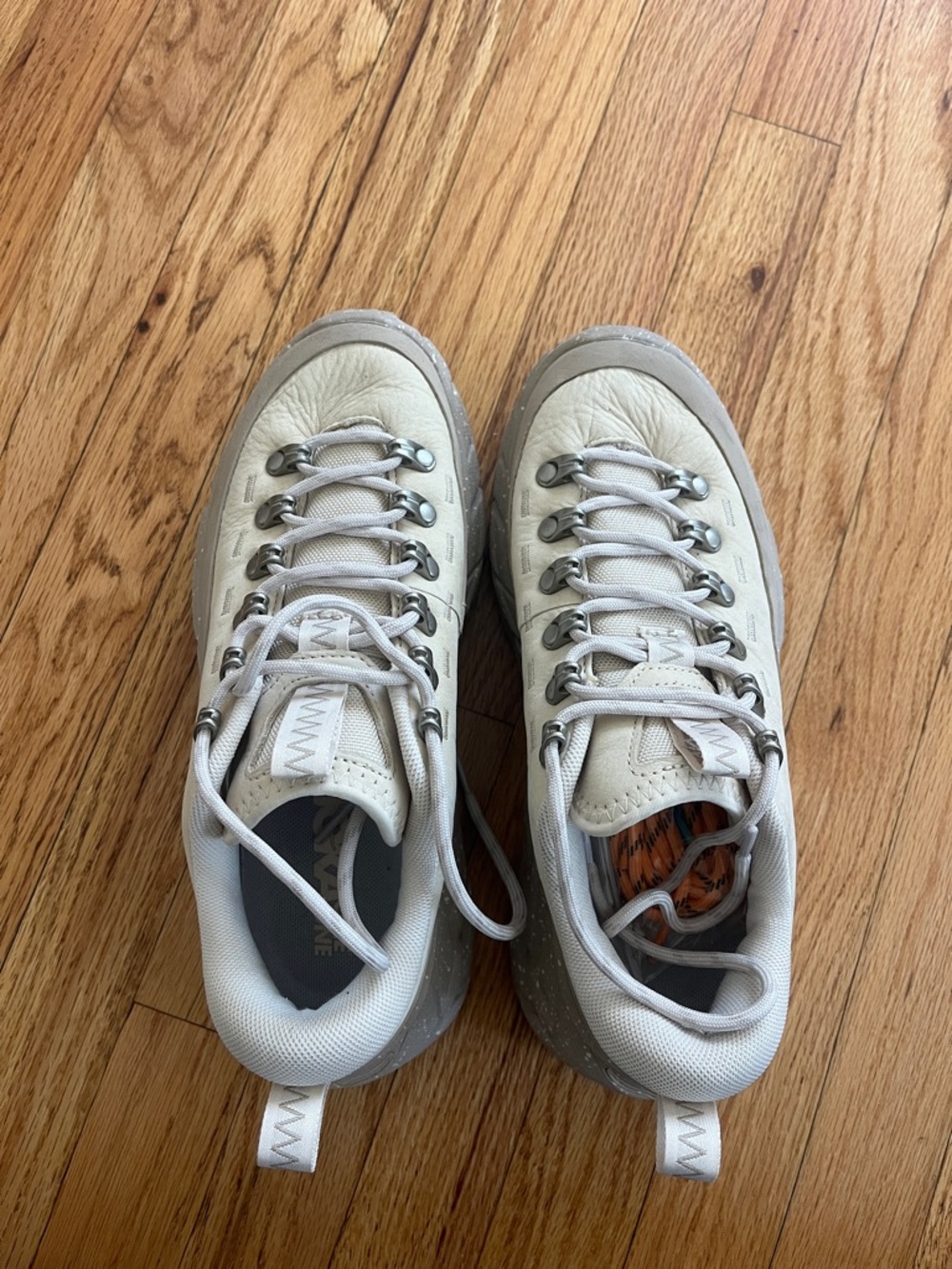 Hoka One One Women’s Cream/Taupe Sneaker - Picture 4 of 6